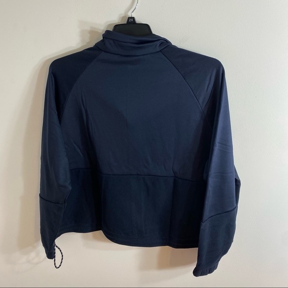 Adidas Zoe Saldana Primegreen Tricot Track Jacket NWT 2X Blue Full Zip - Picture 9 of 9